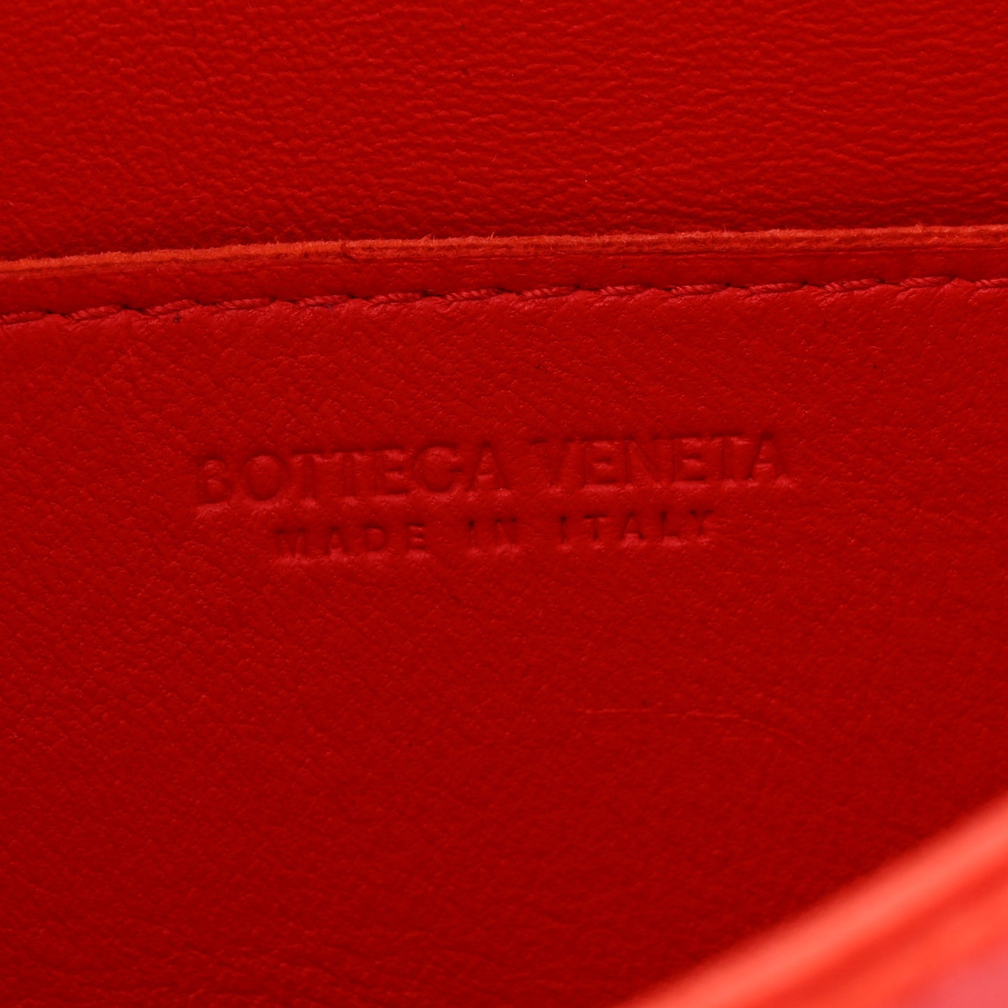 Lambskin Maxi Intrecciato Small Cassette Crossbody Bag Redstone