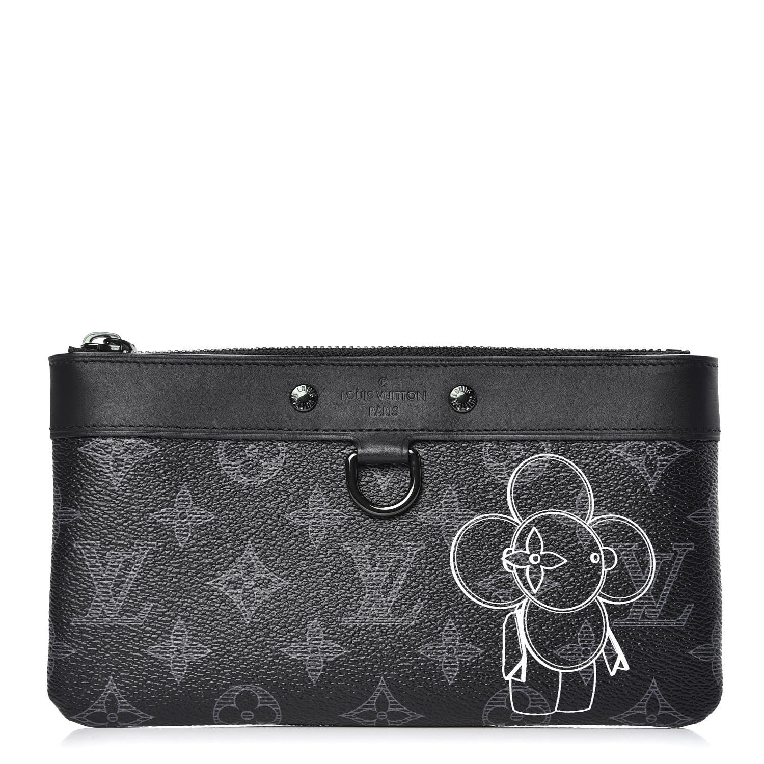 Louis Vuitton Monogram Eclipse Vivienne Pochette Apollo PM 1 of 8