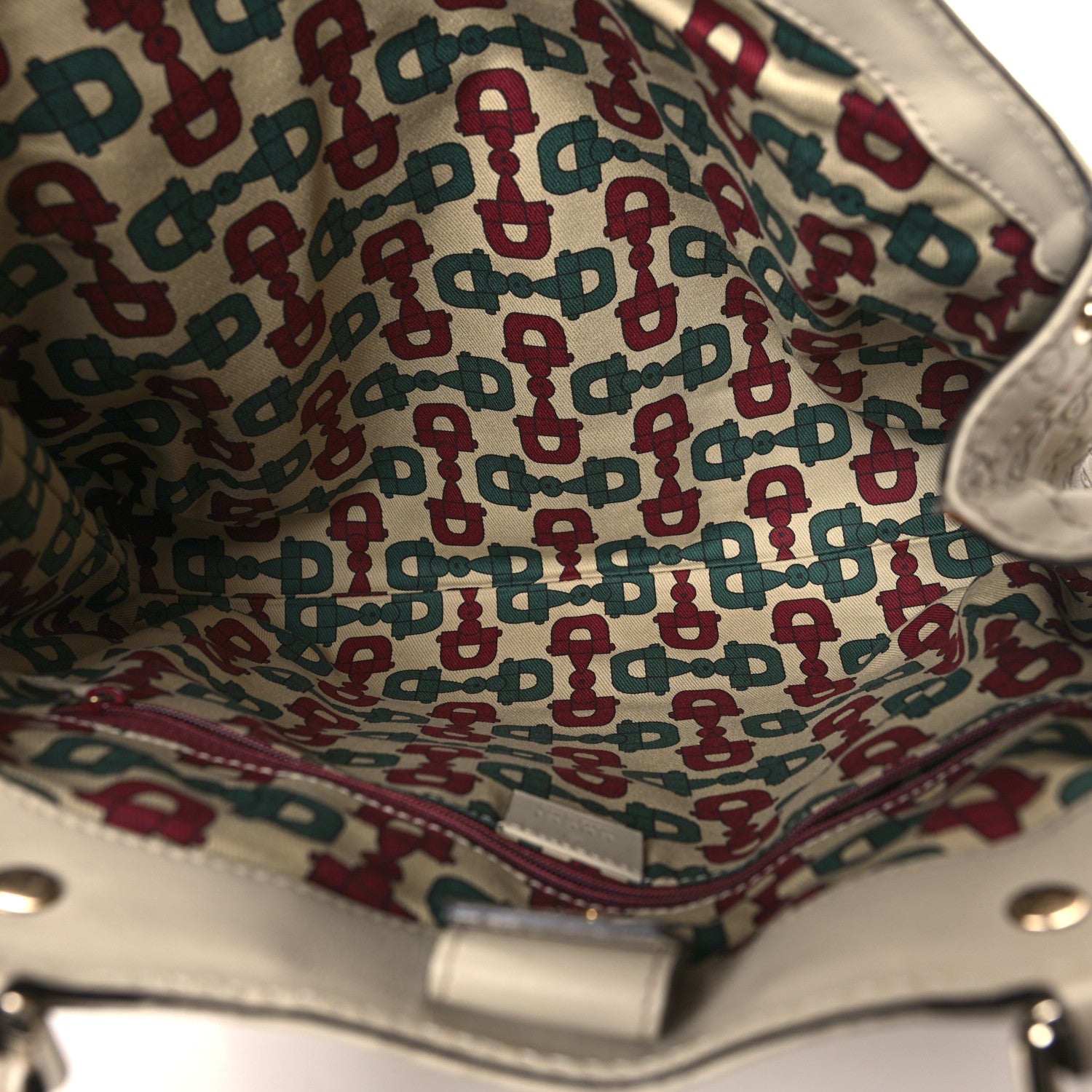 Gucci Guccissima Medium Sukey Tote Mystic White 5 of 11