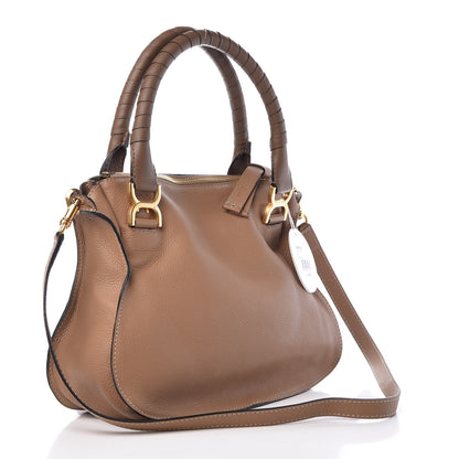 Chloe Calfskin Medium Marcie Satchel Nut 3 of 7