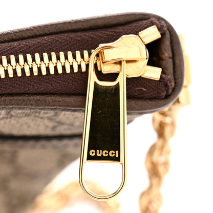 Gucci GG Supreme Monogram Web Ophidia Chain Shoulder Bag Brown 11 of 11