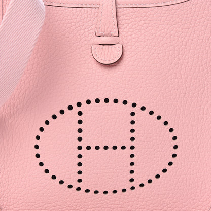 Hermes Taurillon Clemence Evelyne TPM Rose Sakura 8 of 10