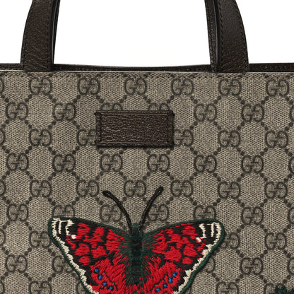 Gucci Soft GG Supreme Monogram Embroidered Vertical Tote 8 of 10