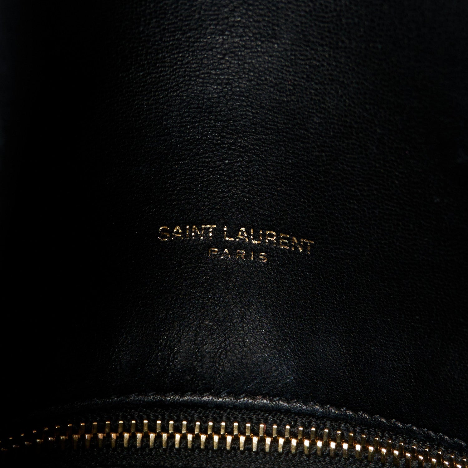 Saint Laurent Lambskin Quilted Small Loulou Puffer Monogram Chain Satchel Black 7 of 11