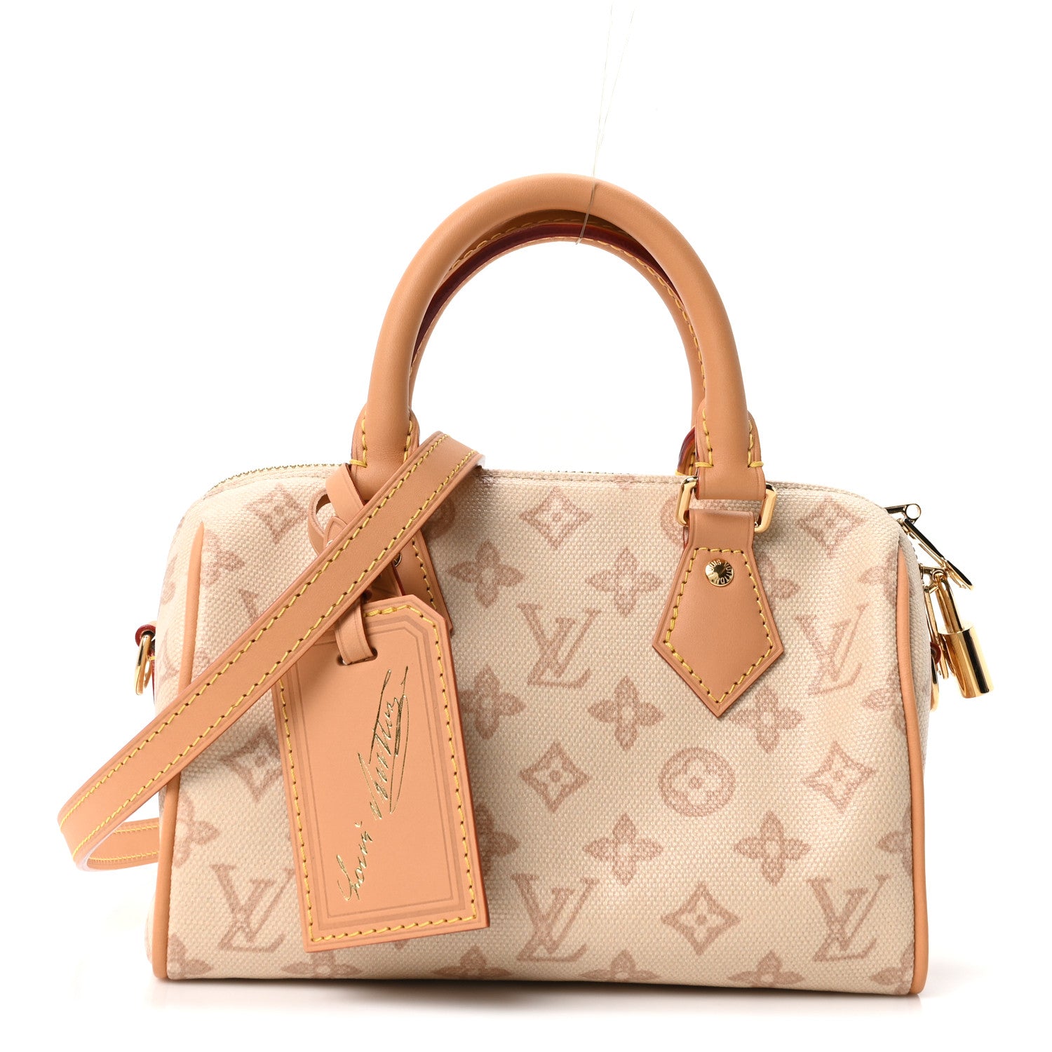 Louis Vuitton Monogram Origine Lin Speedy Bandouliere 20 Linen 1 of 9
