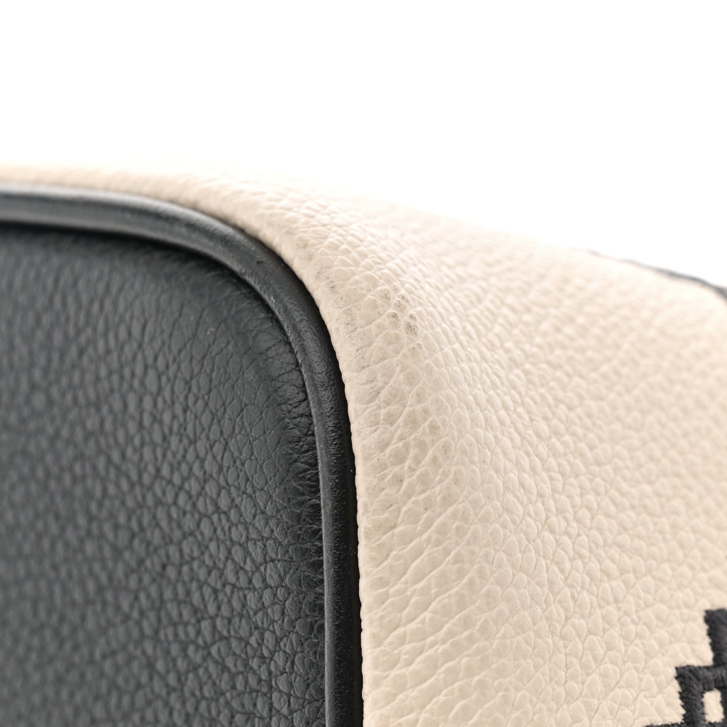 Empreinte Monogram Giant Broderies Neonoe MM Cream Black