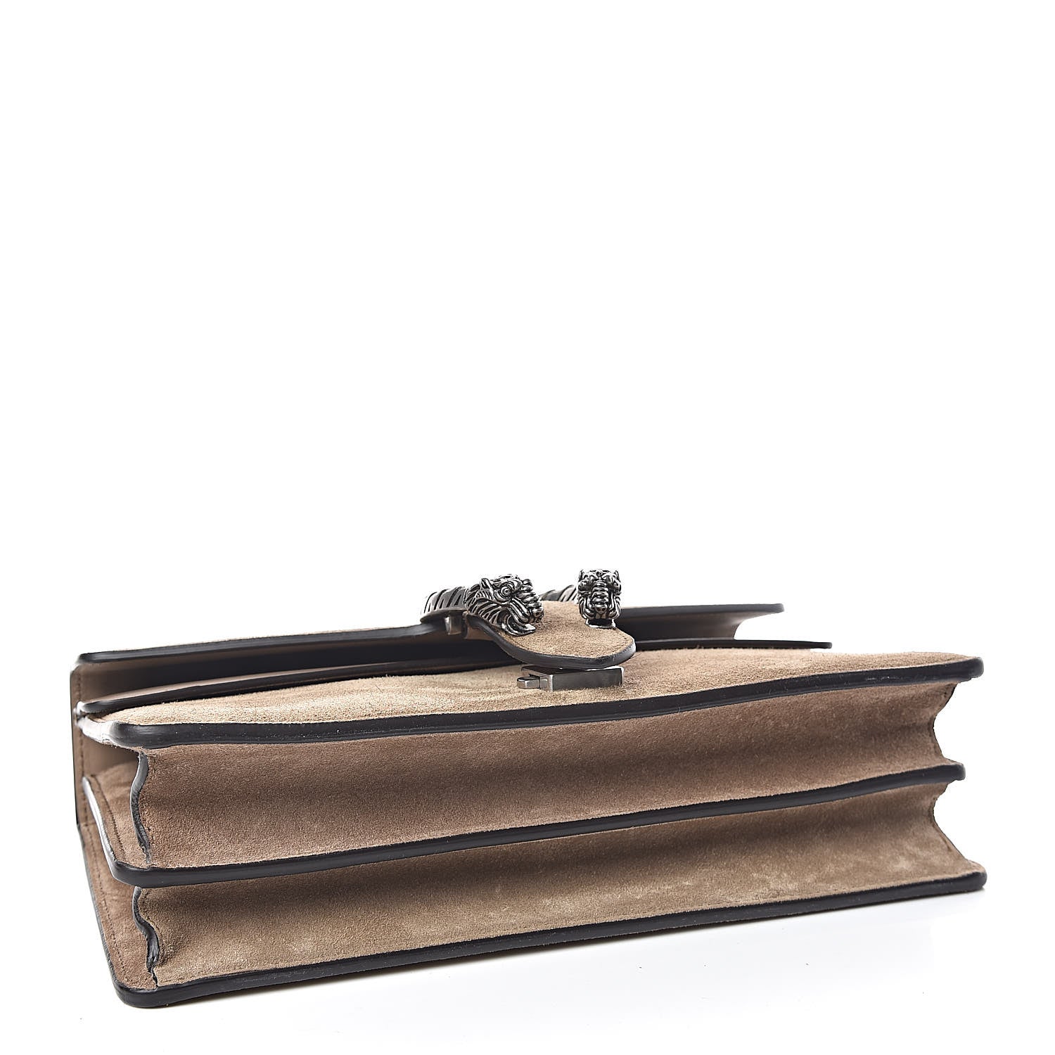Gucci Suede Small Dionysus Shoulder Bag Taupe 4 of 9