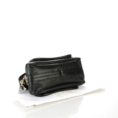 Chloe Calfskin Medium Military Paraty Black 4 of 8