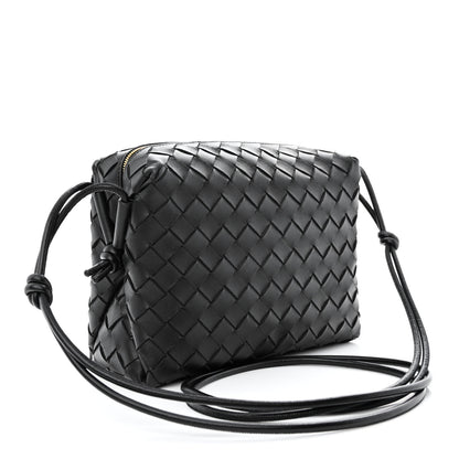 Bottega Veneta Nappa Intrecciato Small Loop Camera Bag Black 3 of 10