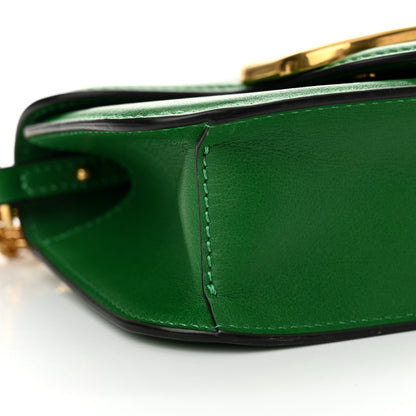 Valentino Garavani Calfskin Vlogo Small Loco Shoulder Bag Gea Green 9 of 14
