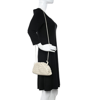 Bottega Veneta Nappa Intrecciato The Mini Pouch Chalk 2 of 9