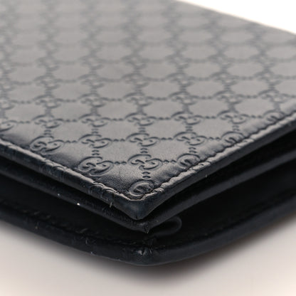 Gucci Microguccissima Crossbody Wallet Black 9 of 9