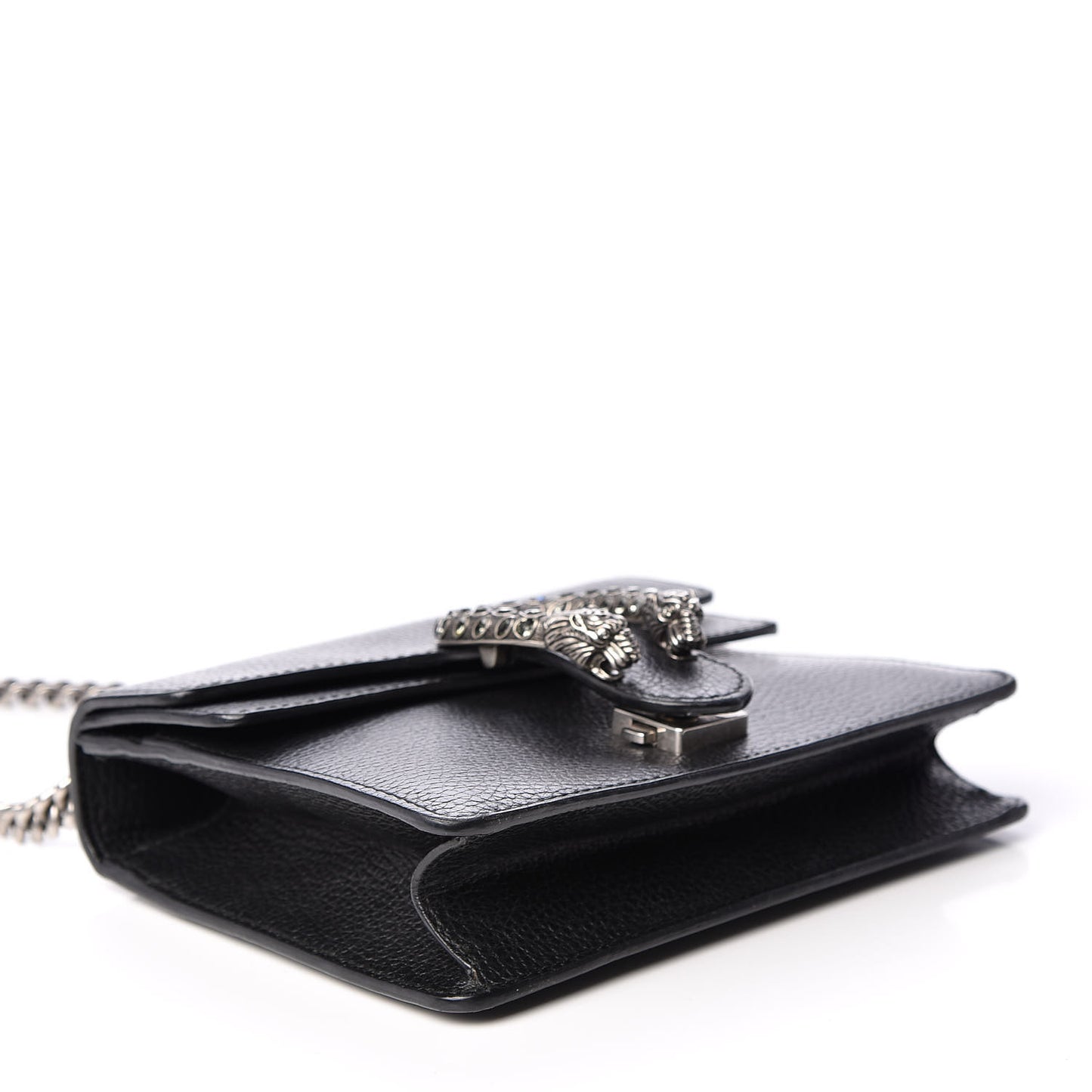 Calfskin Mini Dionysus Shoulder Bag Black