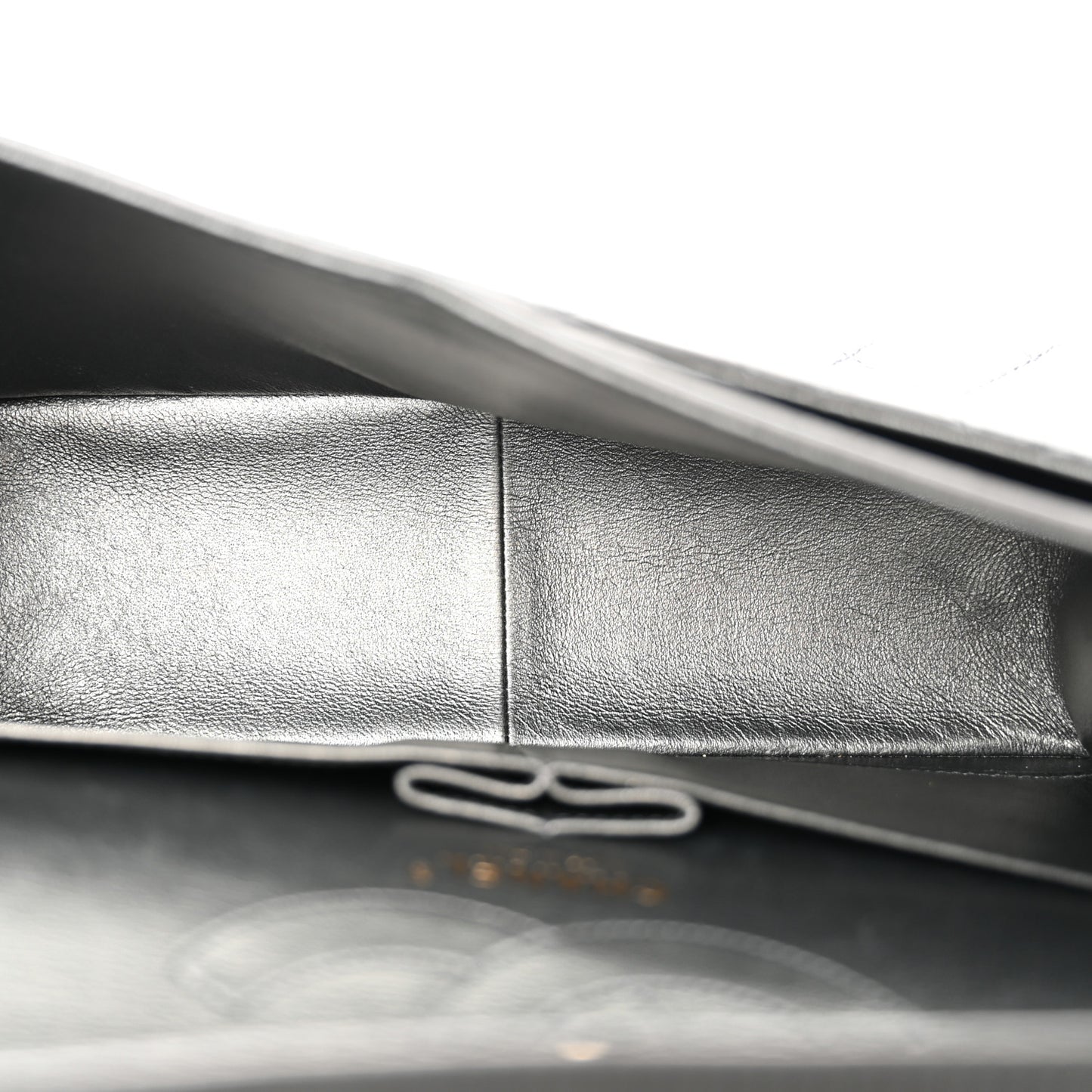 Metallic Calfskin Quilted 2.55 Reissue 226 Flap Charcoal