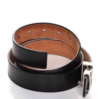 Louis Vuitton Epi 30mm LV Initiales Belt 85 34 Black 5 of 8