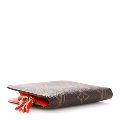 Louis Vuitton Monogram Insolite Coin Purse Wallet Red 4 of 11