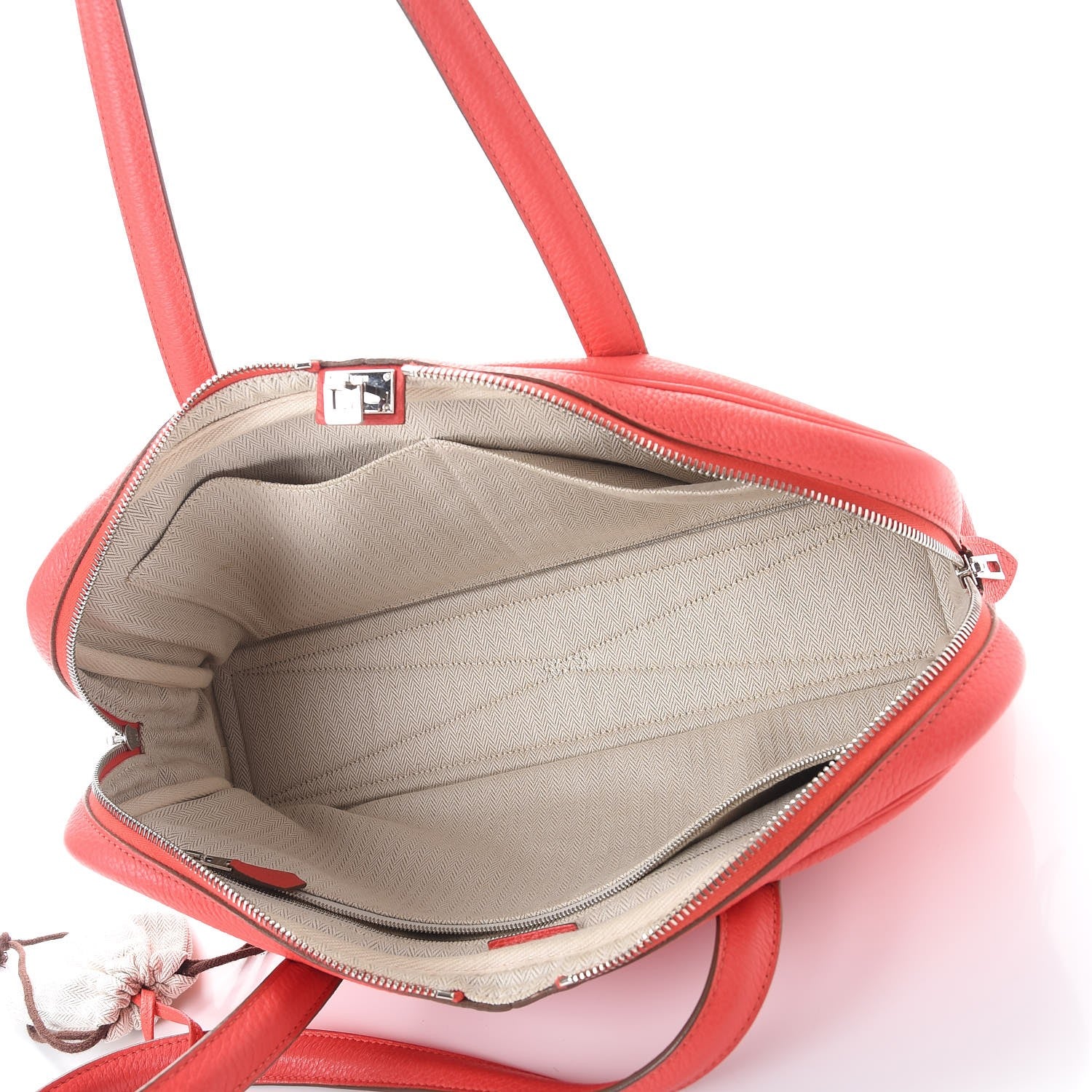 Hermes Taurillon Clemence Victoria Elan 38 Bougainvillea 5 of 12