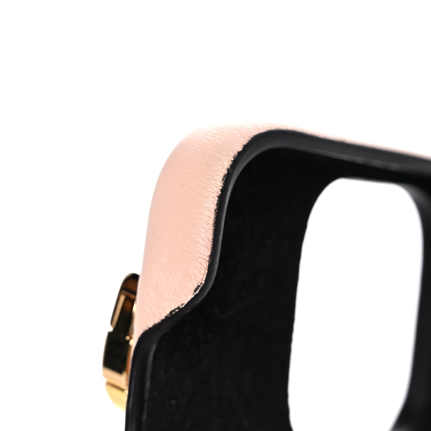 Nappa Logo Card Holder iPhone 13 Case Light Rose