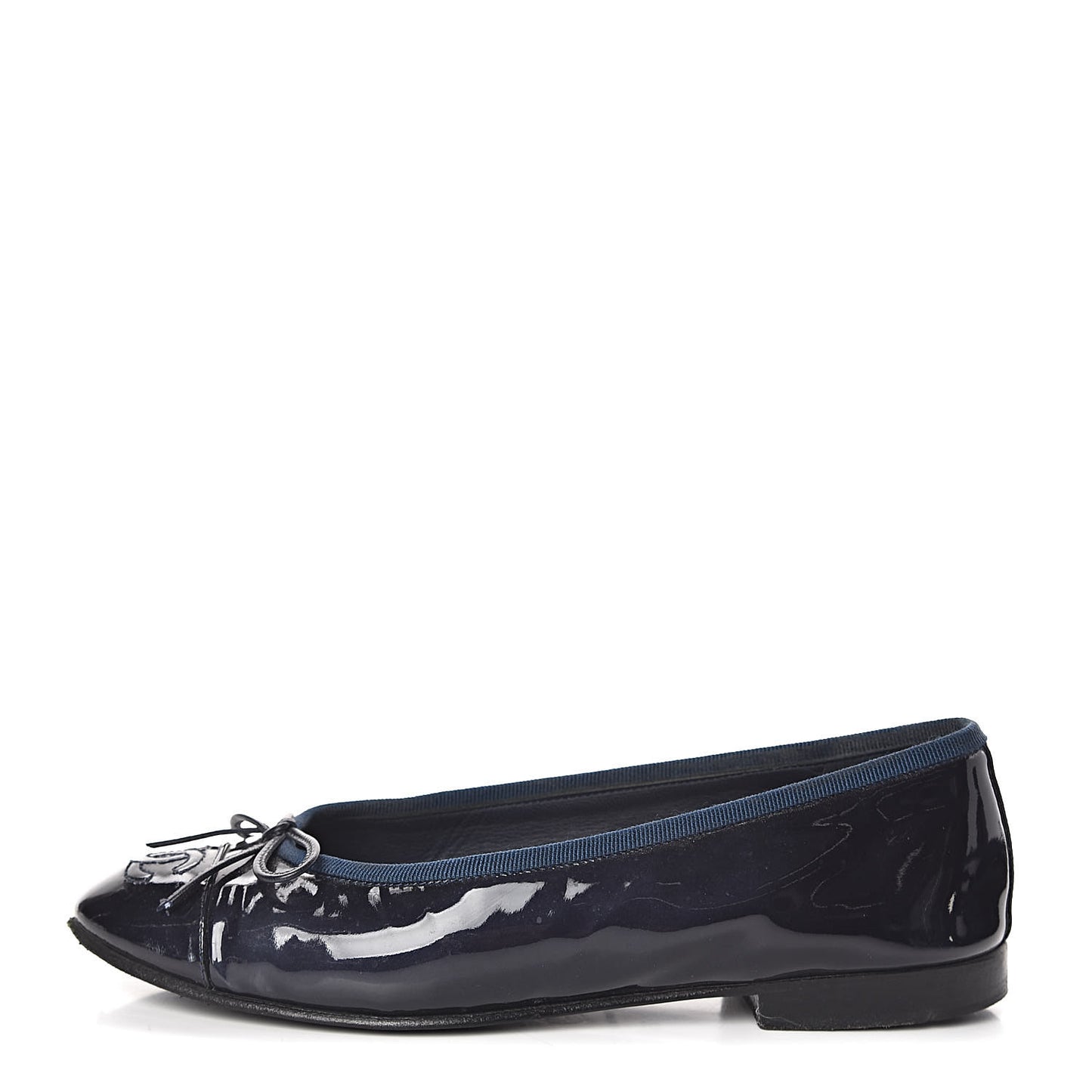 Patent CC Ballerina Flats 35 Navy
