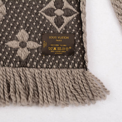 Louis Vuitton Wool Silk Logomania Scarf Verone 4 of 4