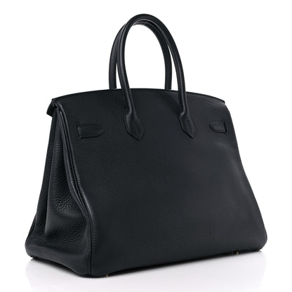 Hermes Togo Birkin 35 Bleu Indigo 3 of 12