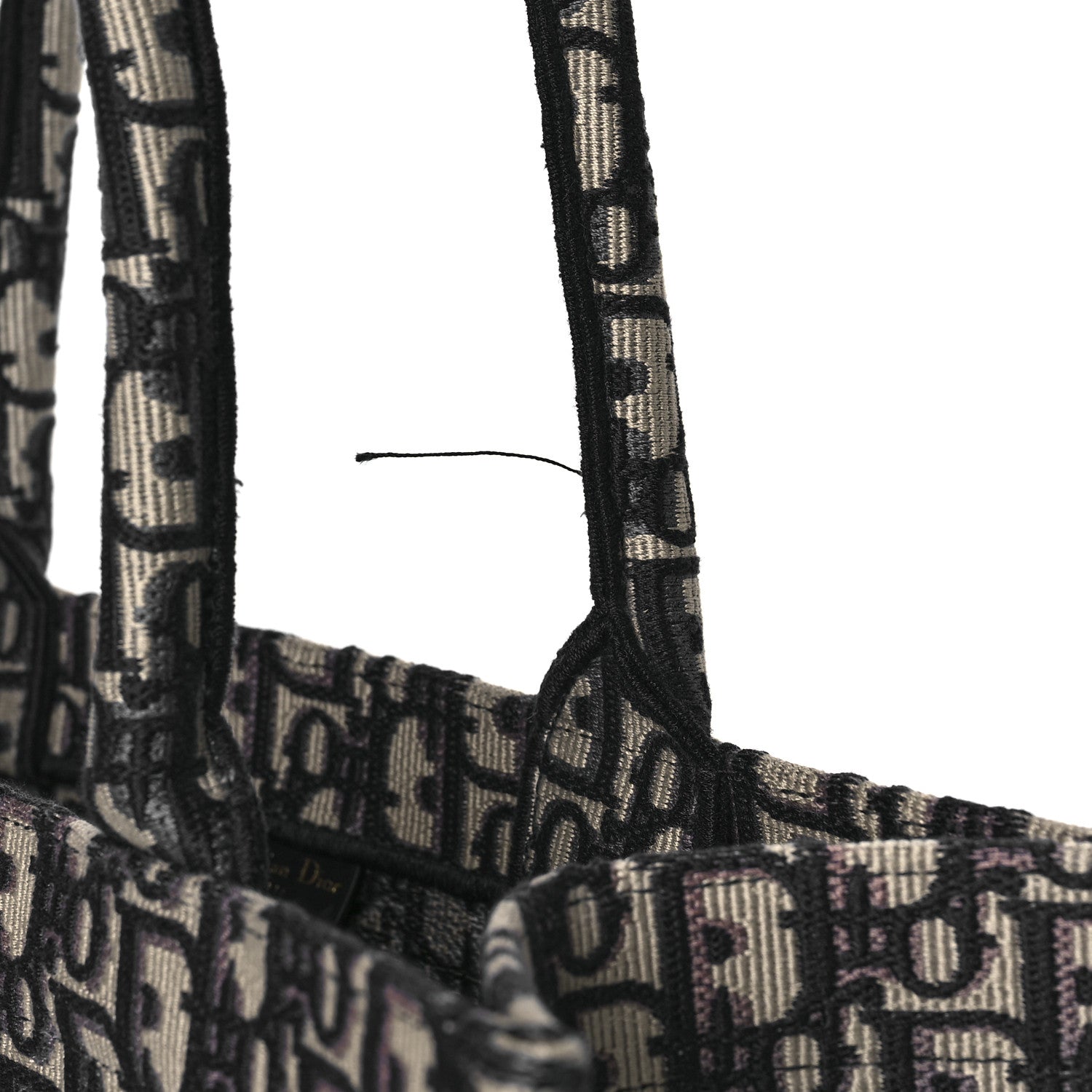 Christian Dior Oblique Medium Book Tote Blue Multicolor 10 of 10