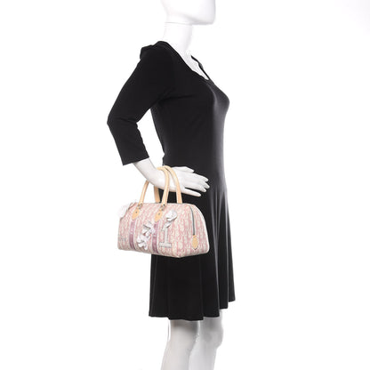 Christian Dior Monogram Girly Boston Pink 2 of 10