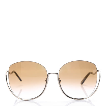 Chloe Oversized Round Milla Sunglasses CE125S Gold 2 of 7