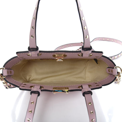 Valentino Garavani Vitello Micro Rockstud Tote Cipria 5 of 12