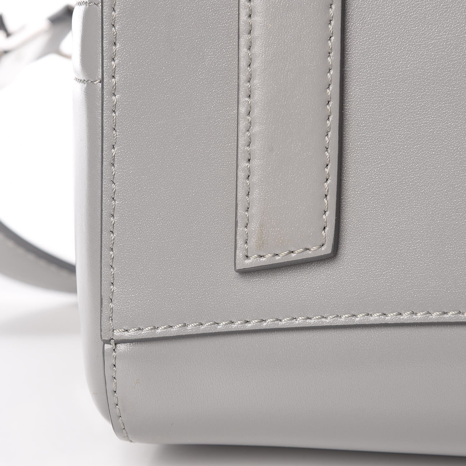Givenchy Shiny Lord Calfskin Medium Antigona Pearl Grey 10 of 13