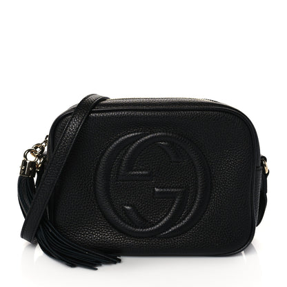 Gucci Pebbled Calfskin Small Soho Disco Bag Black 1 of 11