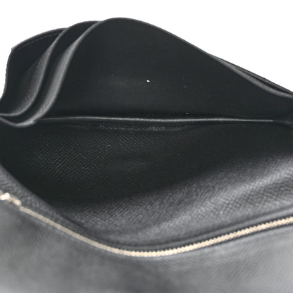 Hermes Epsom Bearn Gusset Wallet Black 6 of 14