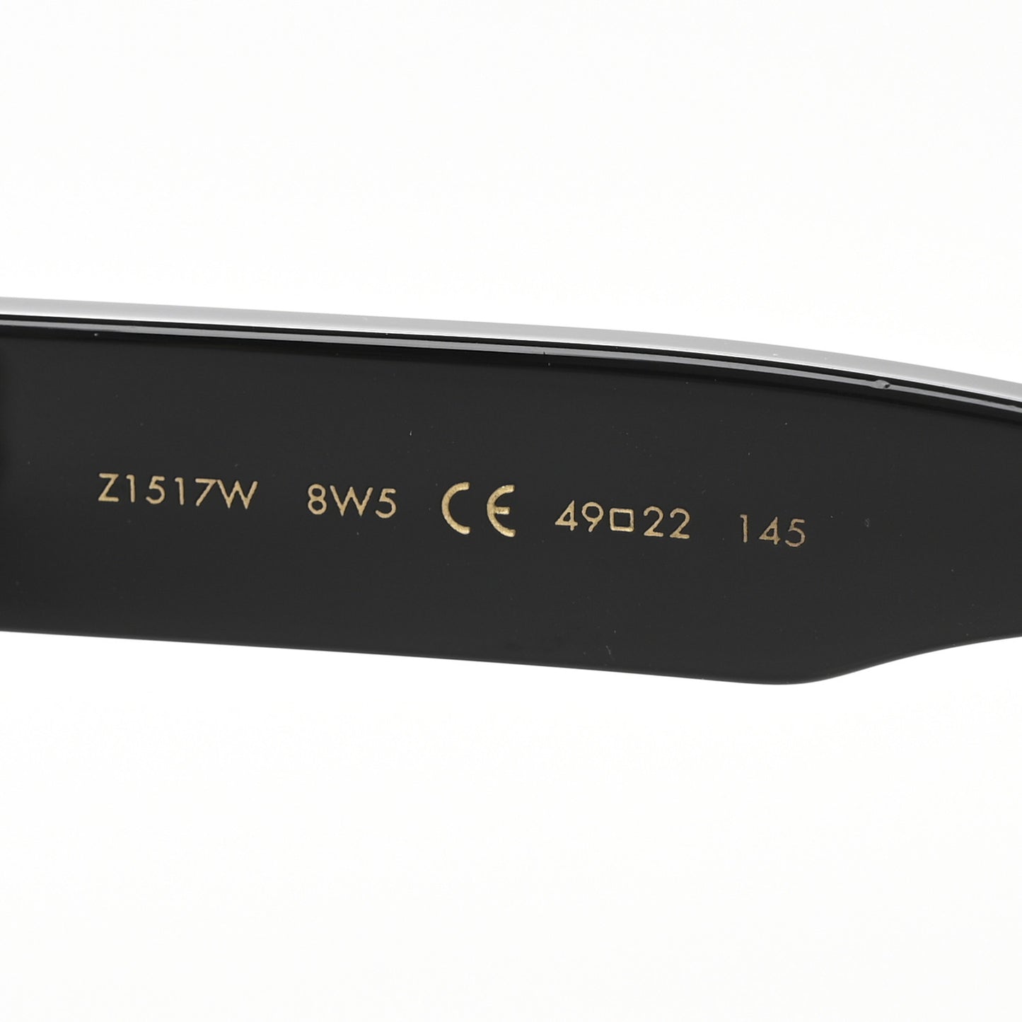 The LV Square Sunglasses Z1510W Black Dark Tortoise
