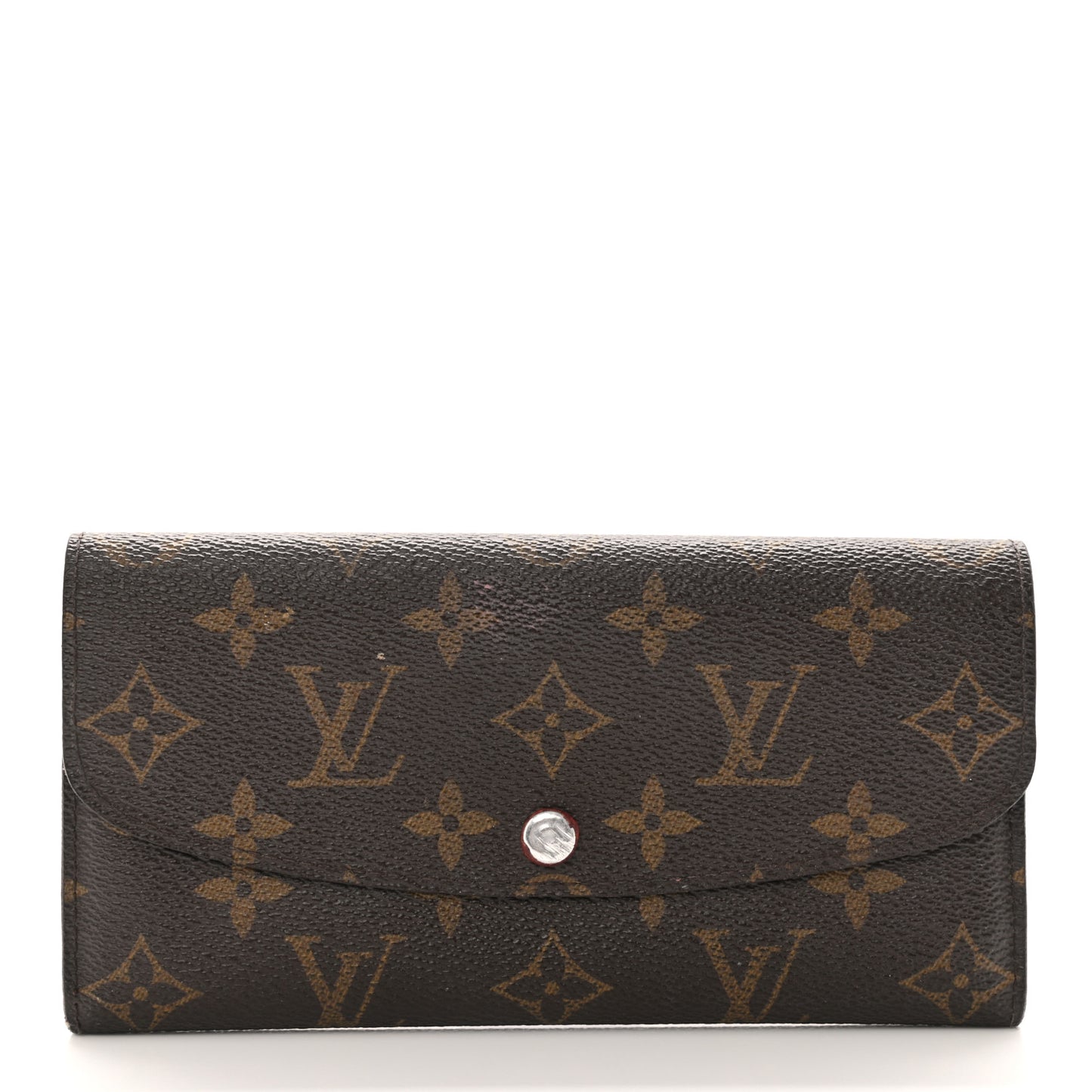 Monogram Emilie Wallet Red