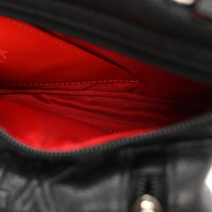 Christian Louboutin Calfskin Rubber Loubideal Crossbody Bag Black Loubi 5 of 10