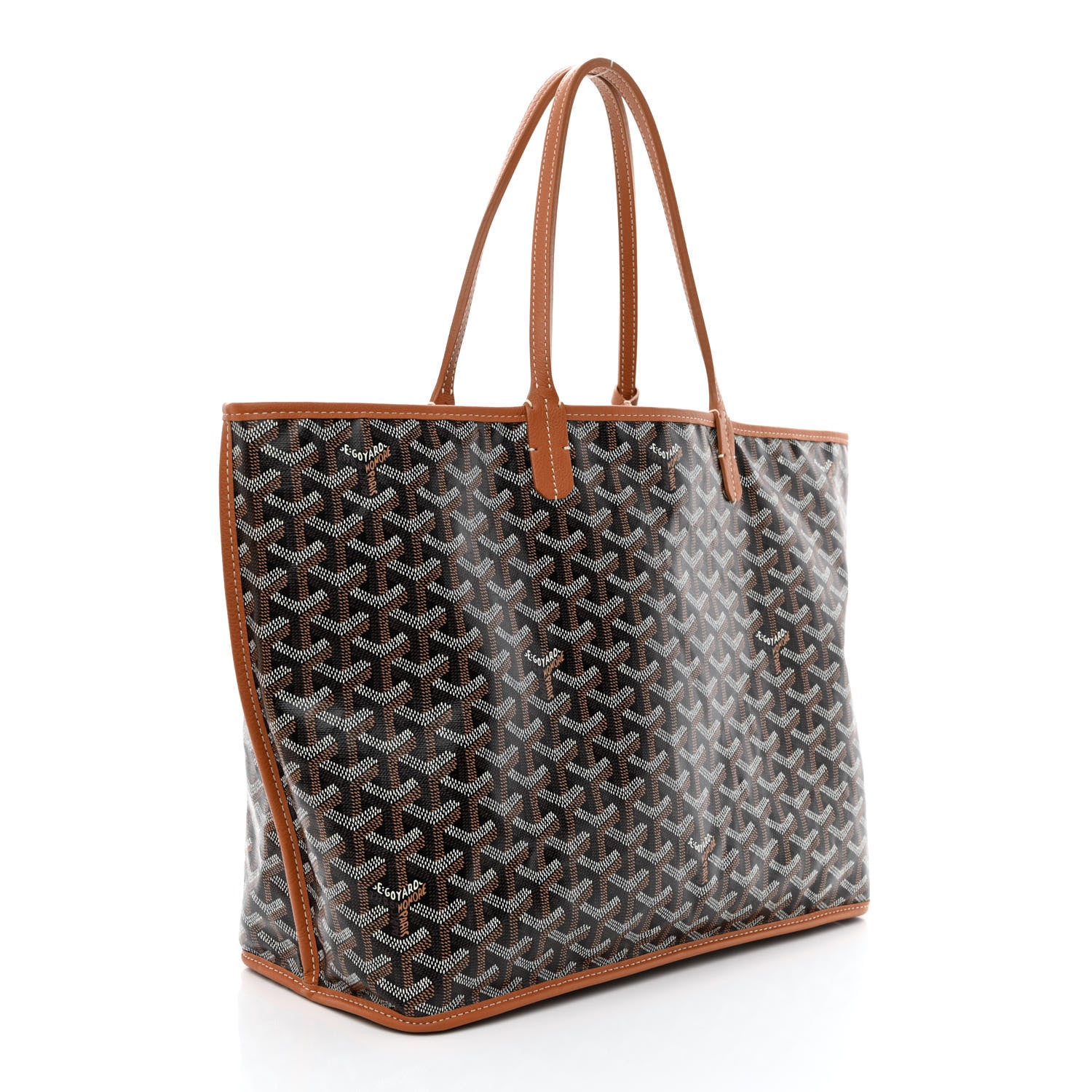 Goyard Goyardine Reversible Anjou PM Black Gold 4 of 20