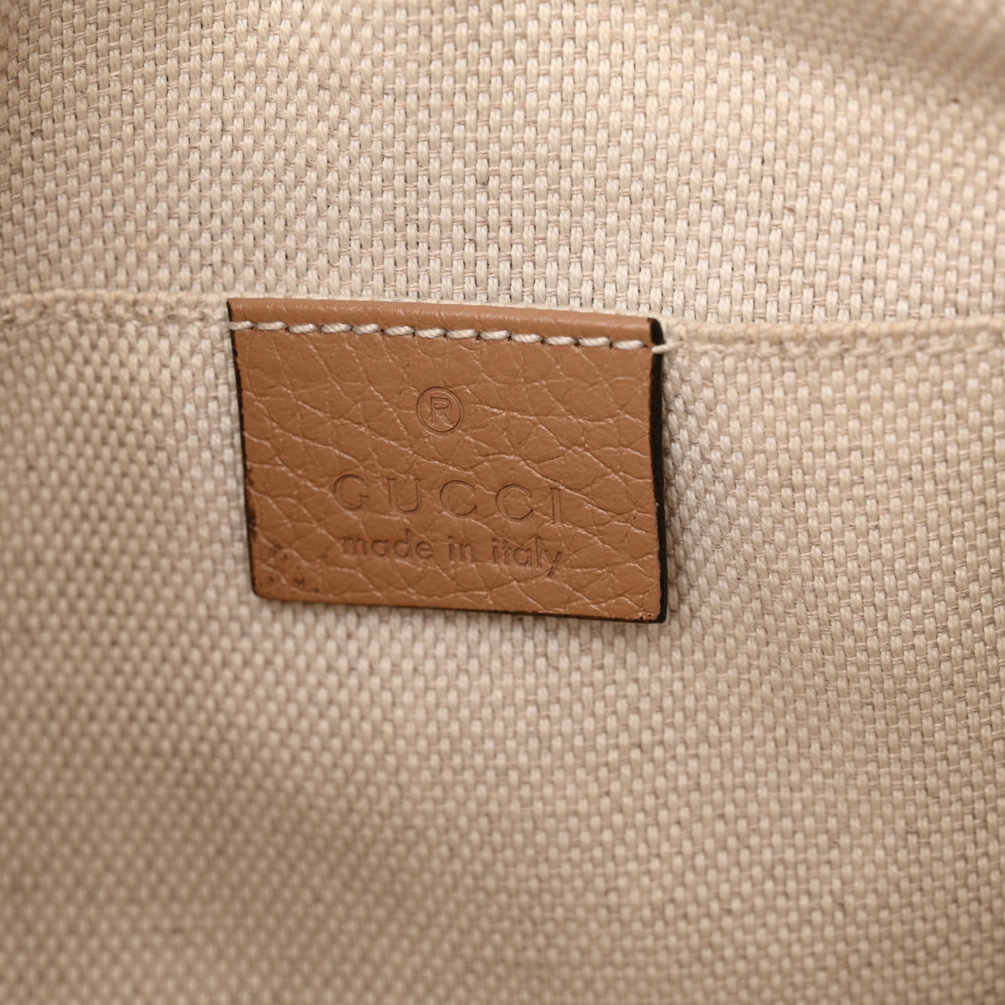 Pebbled Calfskin Small Soho Disco Bag Camelia