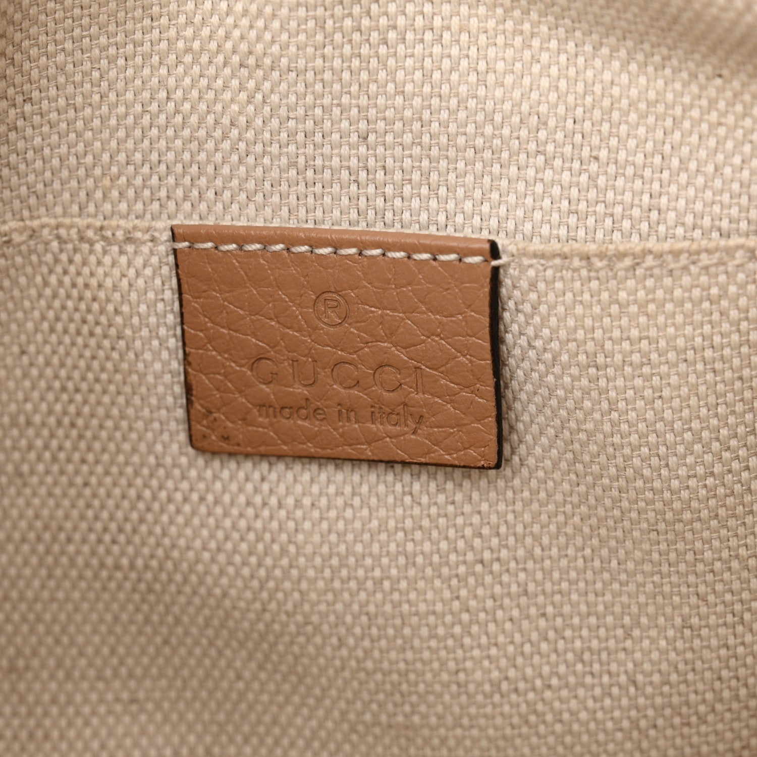 Gucci Pebbled Calfskin Small Soho Disco Bag Camelia 6 of 13