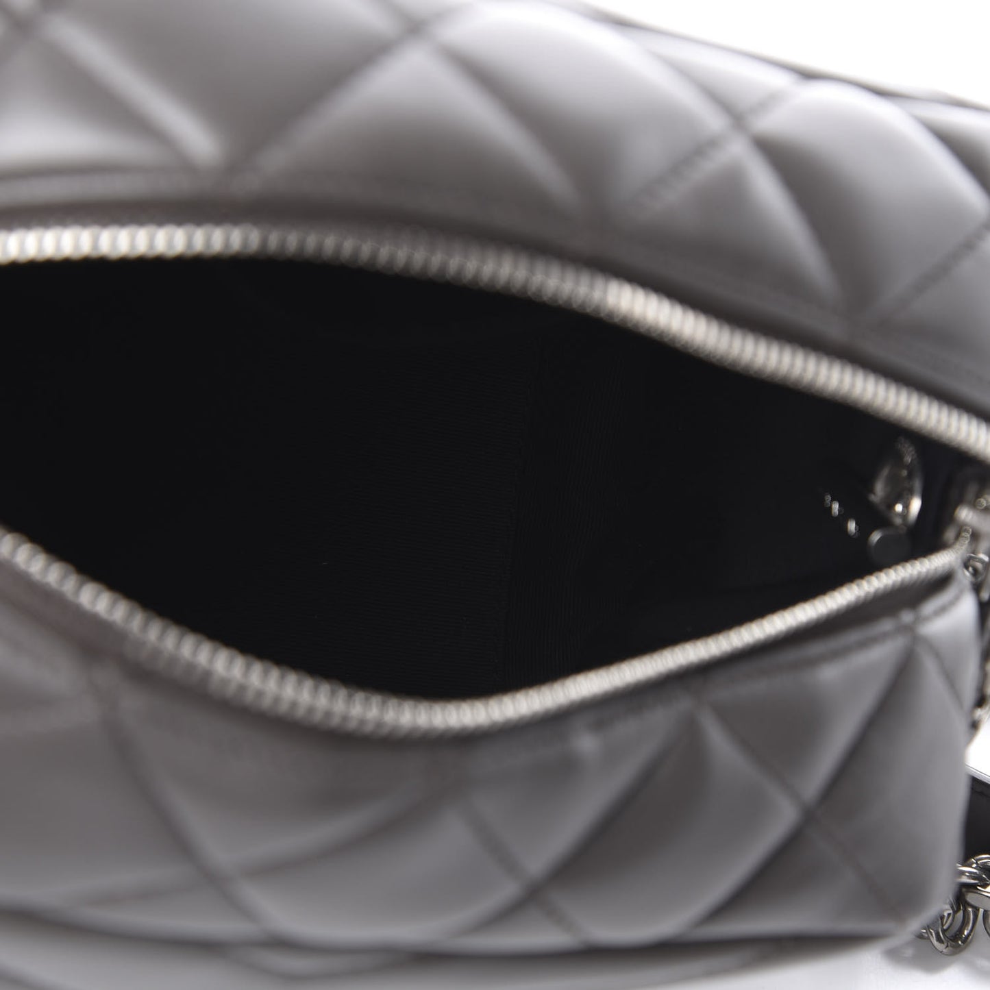 Calfskin Y Quilted Monogram Small Loulou Bowling Bag Earth