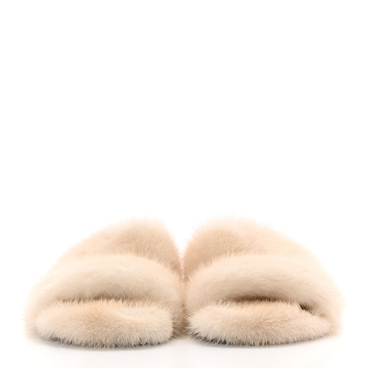 Saint Laurent Mink Bleach Slides 37 White 2 of 7