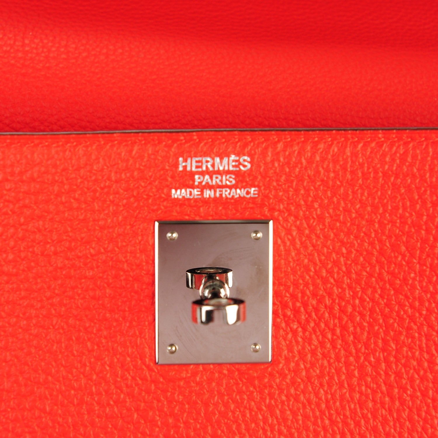 Hermes Togo Kelly Retourne 40 Capucine 10 of 24