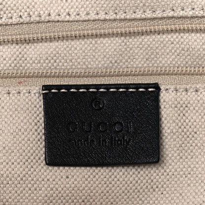 Gucci Guccissima Medium Sukey Tote Black 6 of 22