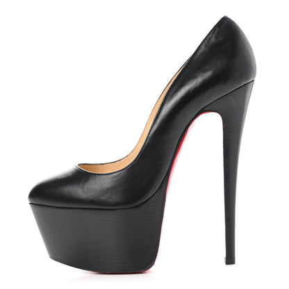 Christian Louboutin Kid Victoria 160 Pumps 37 Black 1 of 13