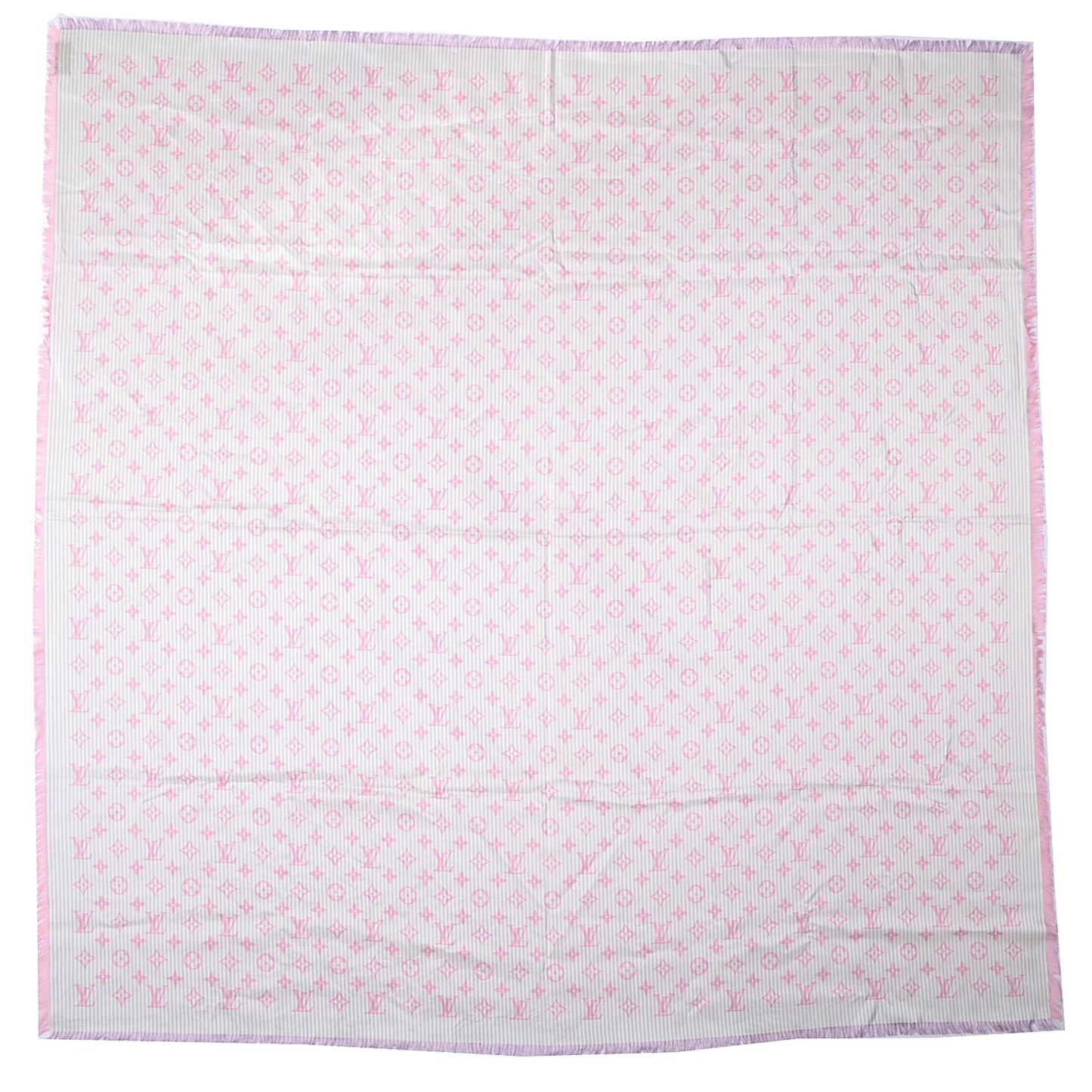 Silk Sur Mesure Square Scarf Pink