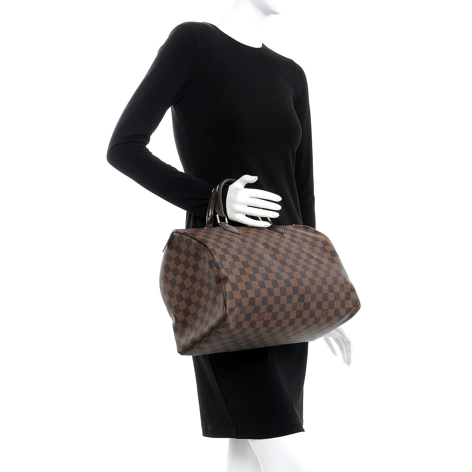 Louis Vuitton Damier Ebene Speedy 35 2 of 11