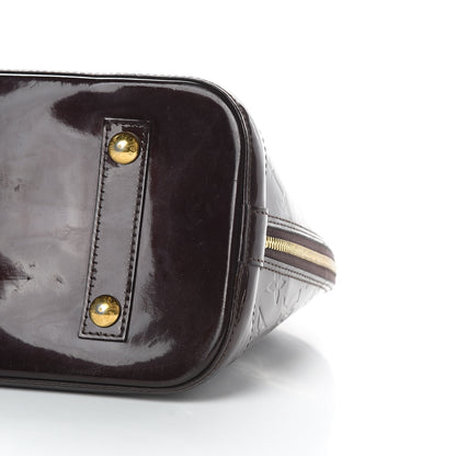 Louis Vuitton Vernis Alma PM Amarante 10 of 13