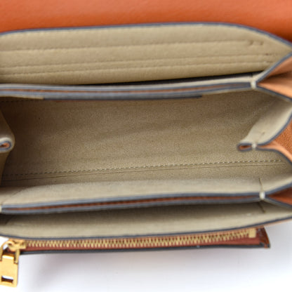 Givenchy Goatskin Small GV3 Shoulder Bag Chestnut 5 of 11