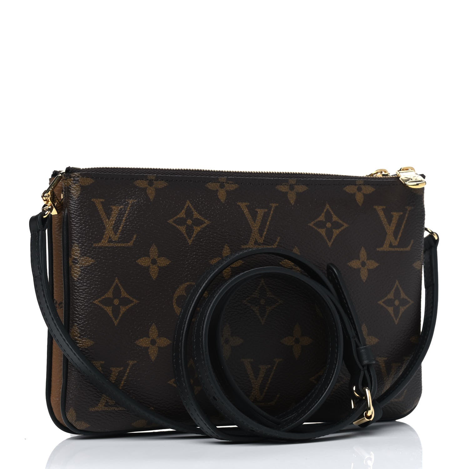 Louis Vuitton Reverse Monogram Giant Double Zip Pochette 2 of 4