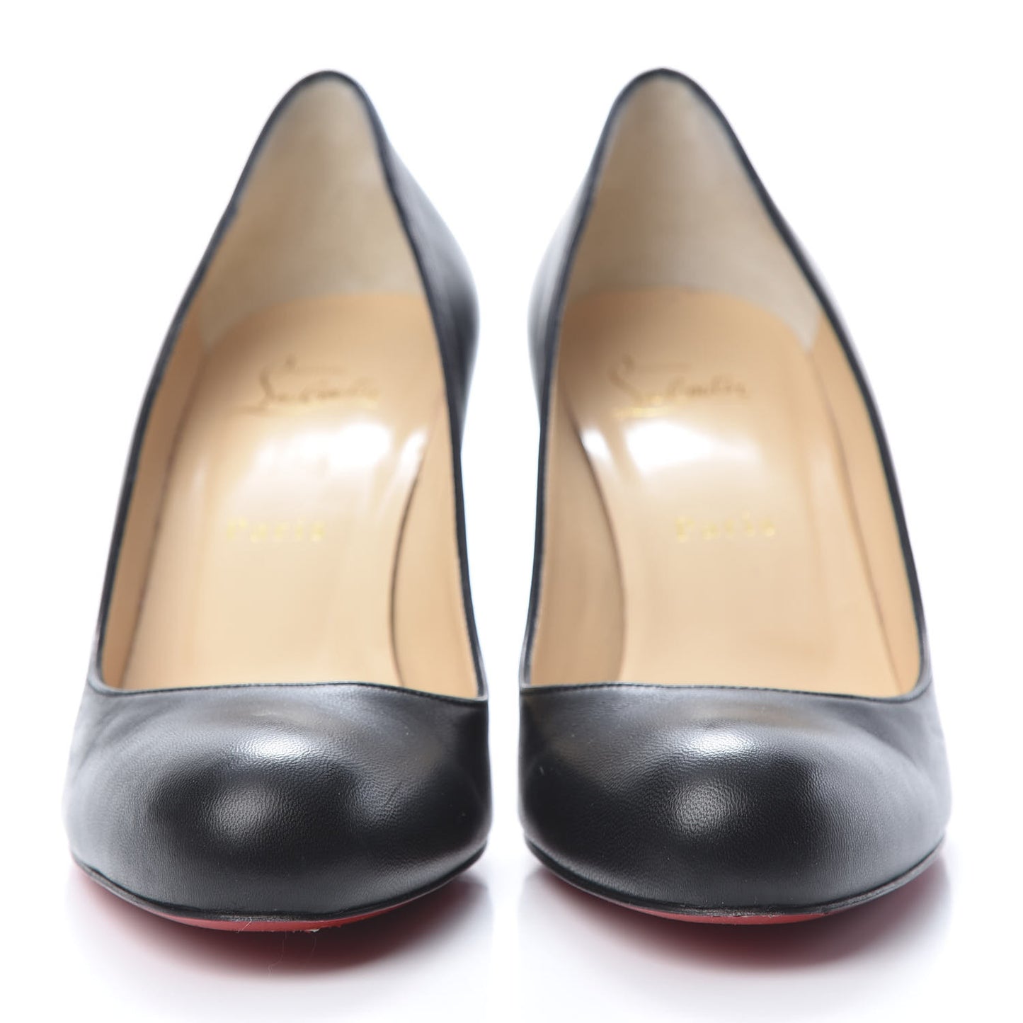 Shiny Nappa Simple 70 Pumps 39 Black