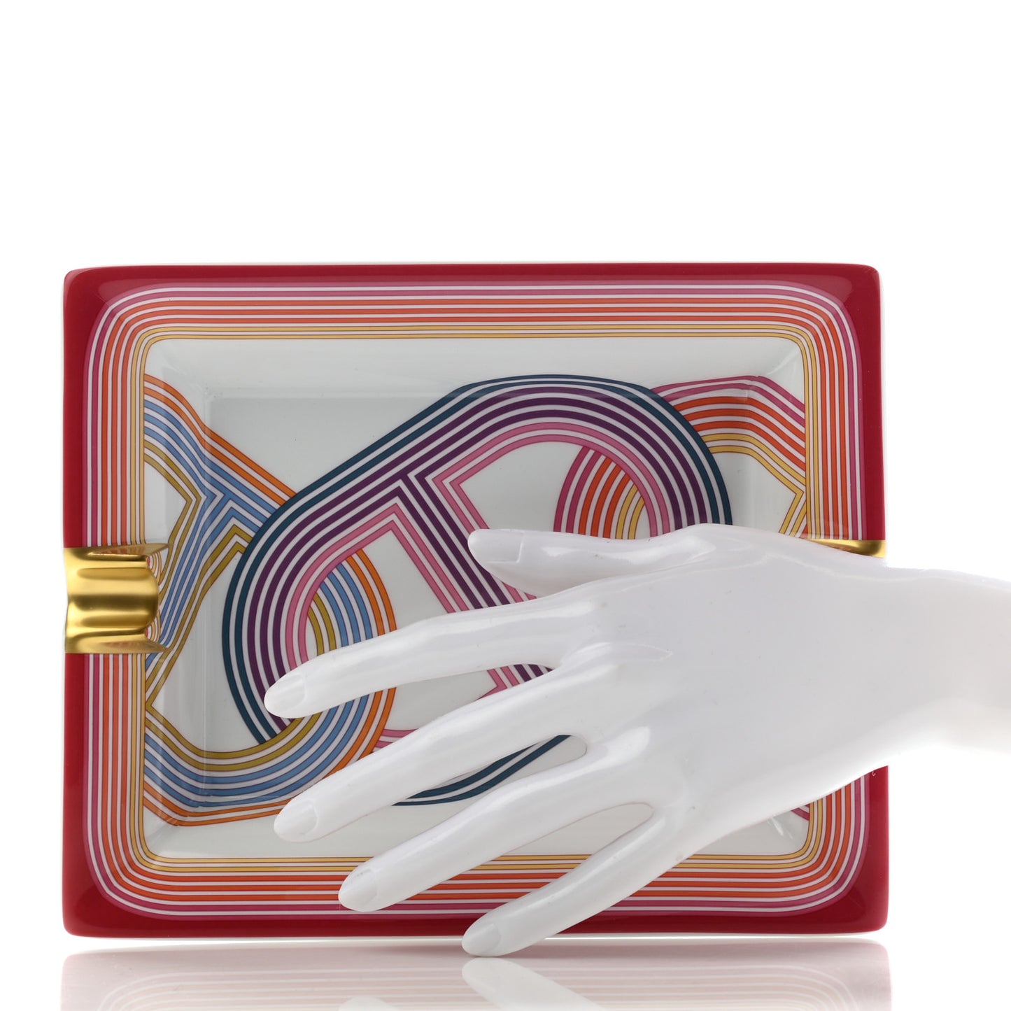 Porcelain Circuit 24 Ashtray